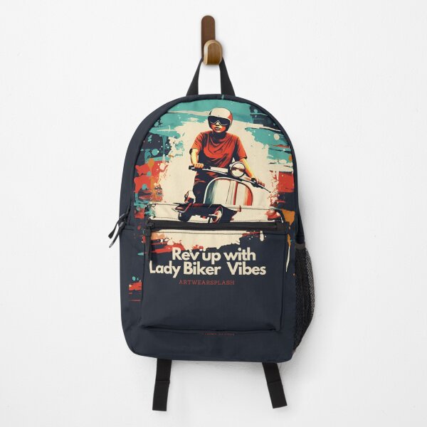 Item preview, Rev up with Lady Biker Vibes designed and sold by ArtWearSplash.