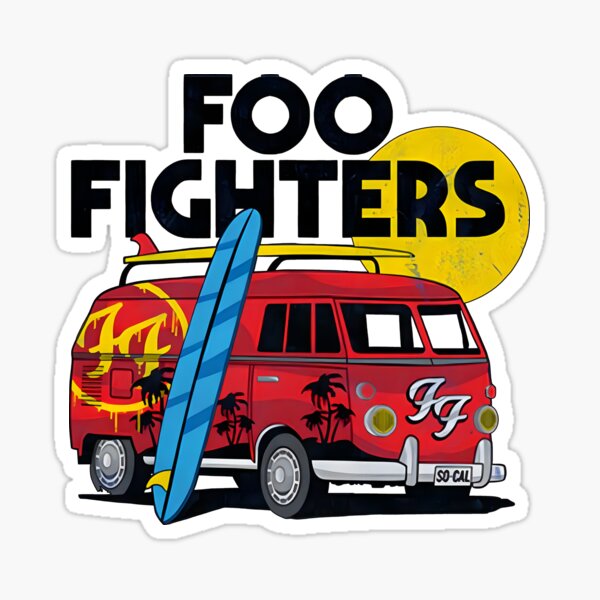 graduation bear foo fighters vinyl foo fighters records Sticker
