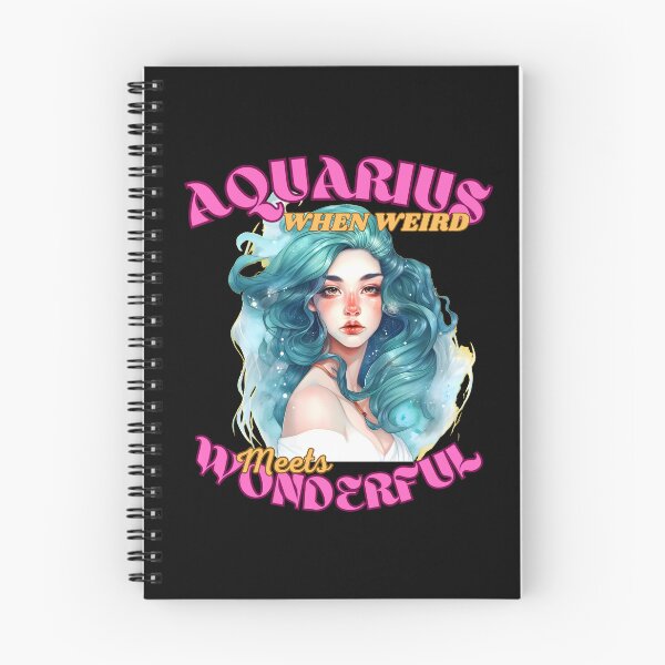 Item preview, Aquarius: When Weird Meets Wonderful. aquarius february designed and sold by ZodiacWonders.
