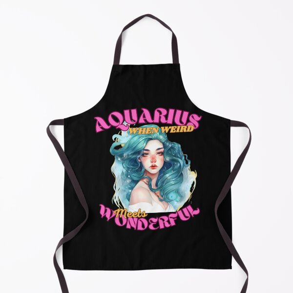 Item preview, Aquarius: When Weird Meets Wonderful. aquarius february designed and sold by ZodiacWonders.