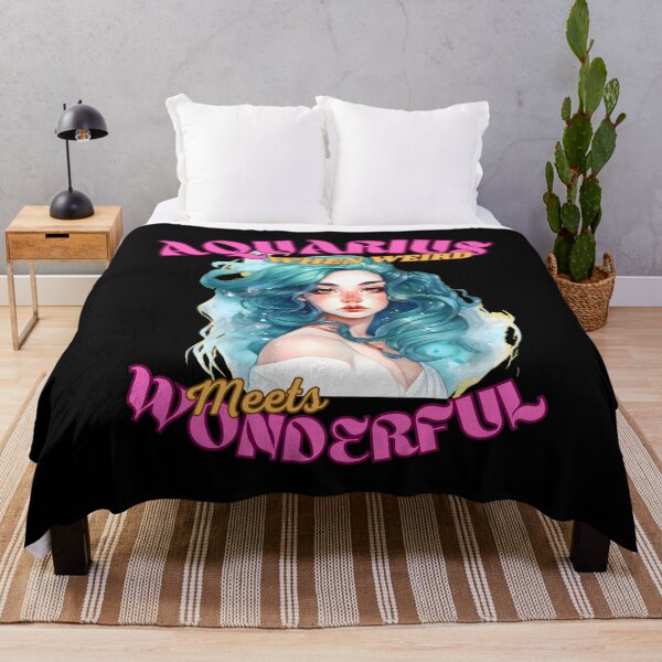 Item preview, Aquarius: When Weird Meets Wonderful. aquarius february designed and sold by ZodiacWonders.