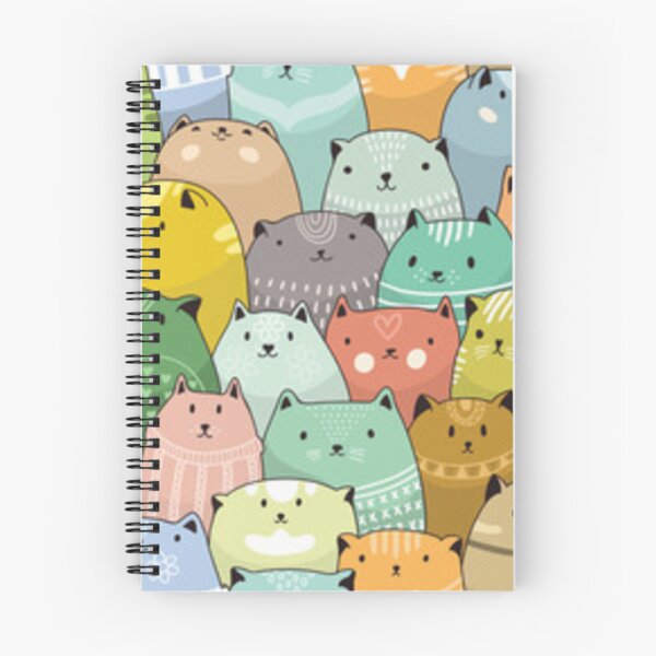 Item preview, Cute Colorful Cat Pattern Latest 2023 Fashion Trends designed and sold by aqua1001.