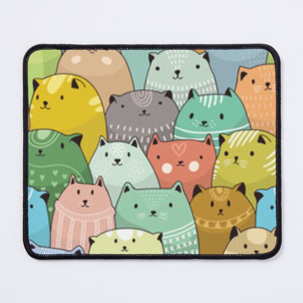 Item preview, Cute Colorful Cat Pattern Latest 2023 Fashion Trends designed and sold by aqua1001.