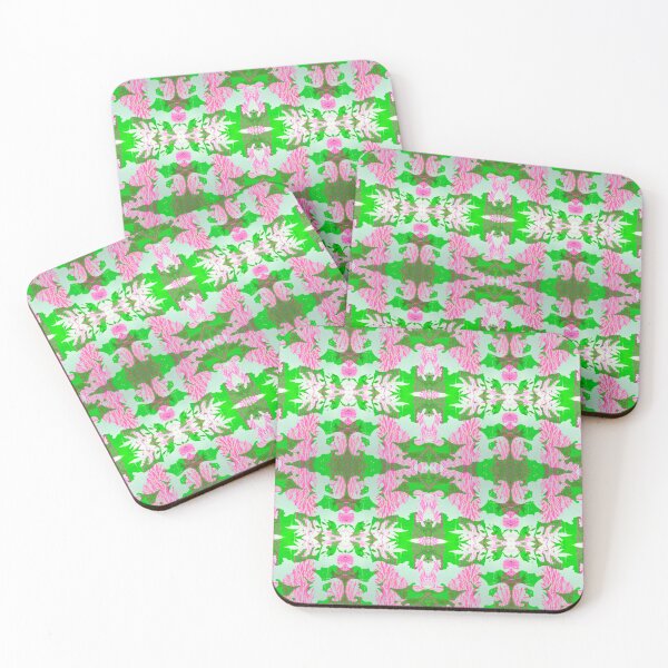 Item preview, September Leaves Monoprint Pattern Green designed and sold by vallisrowe.