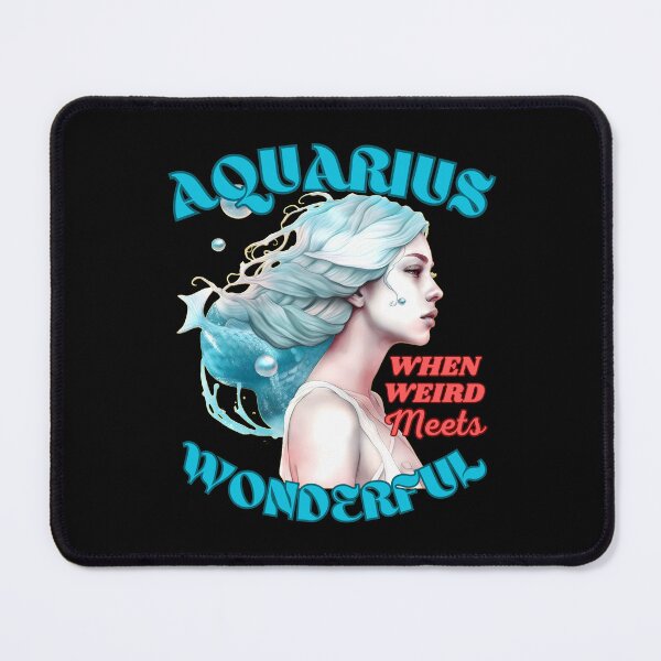 Item preview, Aquarius: When Weird Meets Wonderful. aquarius constellation designed and sold by ZodiacWonders.