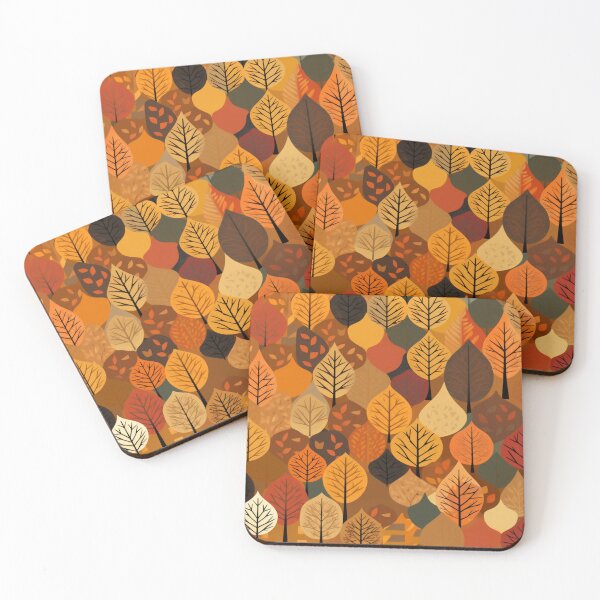 Item preview, Simple autumn forest designed and sold by PawelNature.