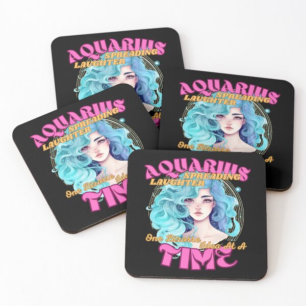 Item preview, Aquarius: Spreading Laughter, One Bizarre Idea At A Time. aquarius facts designed and sold by ZodiacWonders.