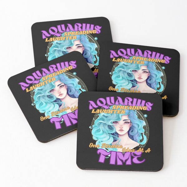 Item preview, Aquarius: Spreading Laughter, One Bizarre Idea At A Time. aquarius star sign designed and sold by ZodiacWonders.