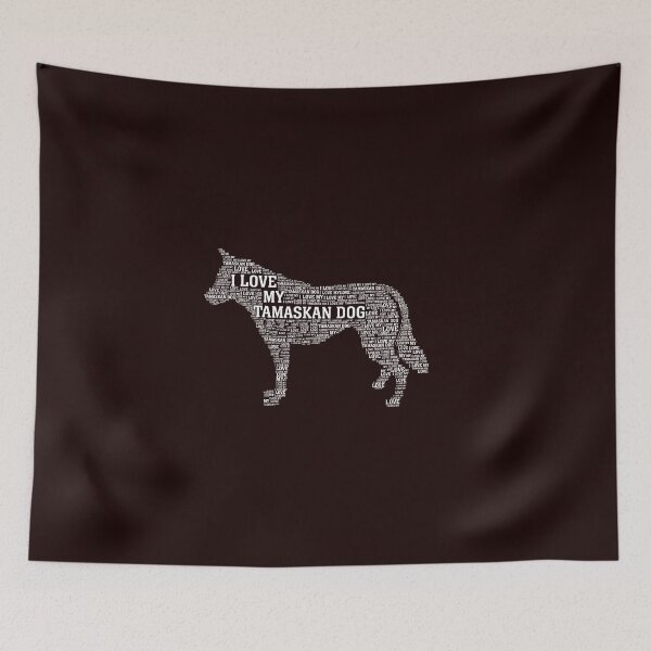 Item preview, I Love My Tamaskan Dog. Funny Gift For Pet Lovers designed and sold by HichamGreen.