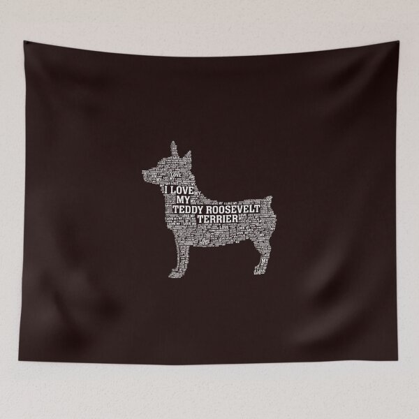 Item preview, I Love My Teddy Roosevelt Terrier. Funny Gift For Pet Lovers designed and sold by HichamGreen.
