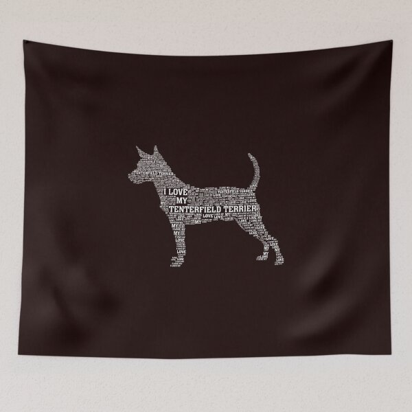 Item preview, I Love My Tenterfield Terrier. Funny Gift For Pet Lovers designed and sold by HichamGreen.