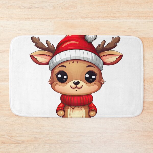 Item preview, Kawaii Baby Deer for Christmas T- shirt 2 designed and sold by eyestetix.