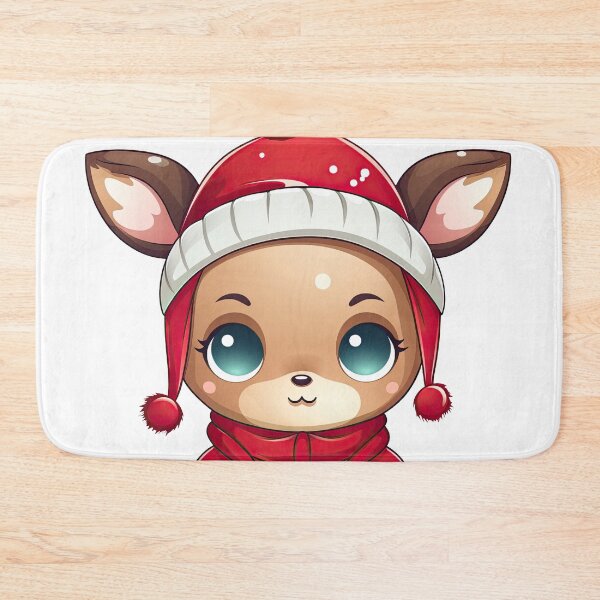 Item preview, Kawaii Baby Deer for Christmas T- shirt 3 designed and sold by eyestetix.