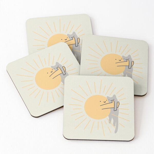 Item preview, The sun carries a cat designed and sold by Yaso Store.
