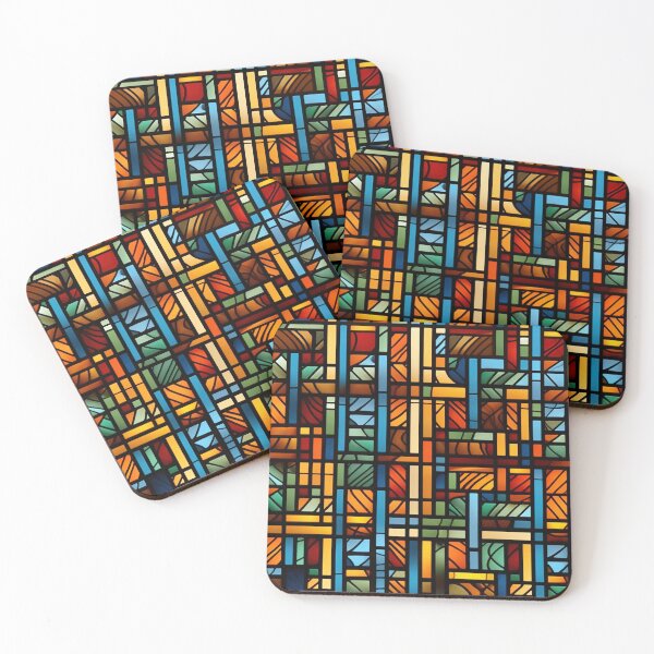 Item preview, Modern design that is reminiscent of windows made of colorful glass panes designed and sold by Pflugart.