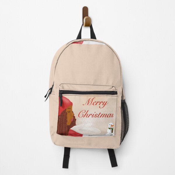 Item preview, Merry Christmas in the Snow - African American Girl designed and sold by Cecetyshay.