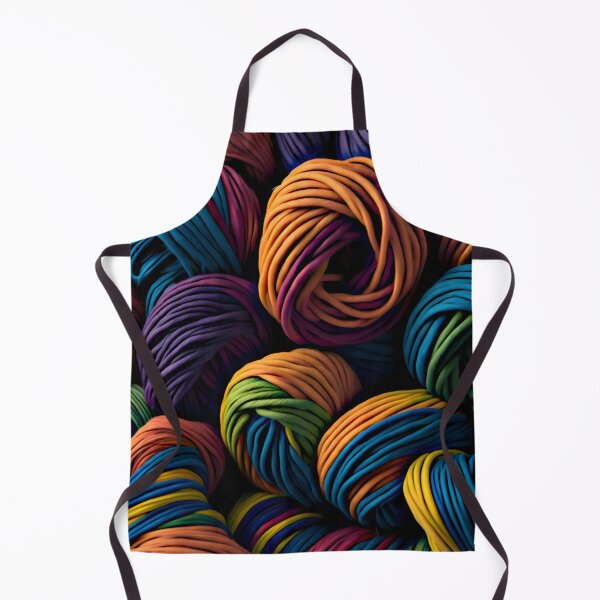 Item preview, "Harmonious Hues: Creating a Seamless Rainbow Yarn Artwork Pattern" designed and sold by Best-Art-32.