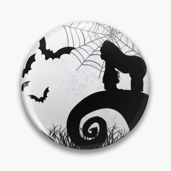 Item preview, Gorilla And Moon Halloween  designed and sold by JermaineLPalm.