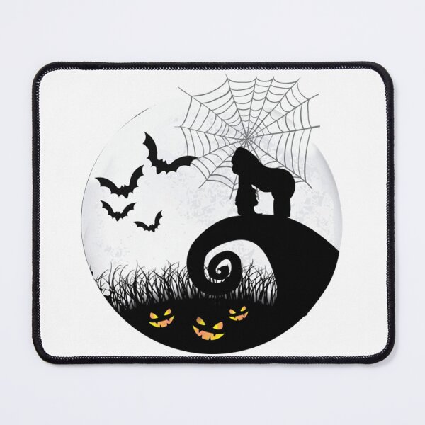 Item preview, Gorilla And Moon Halloween  designed and sold by JermaineLPalm.