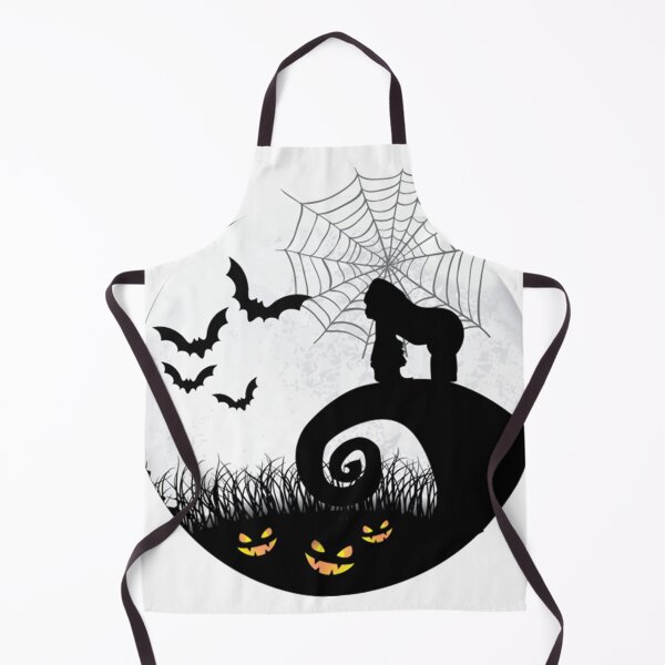Item preview, Gorilla And Moon Halloween  designed and sold by JermaineLPalm.