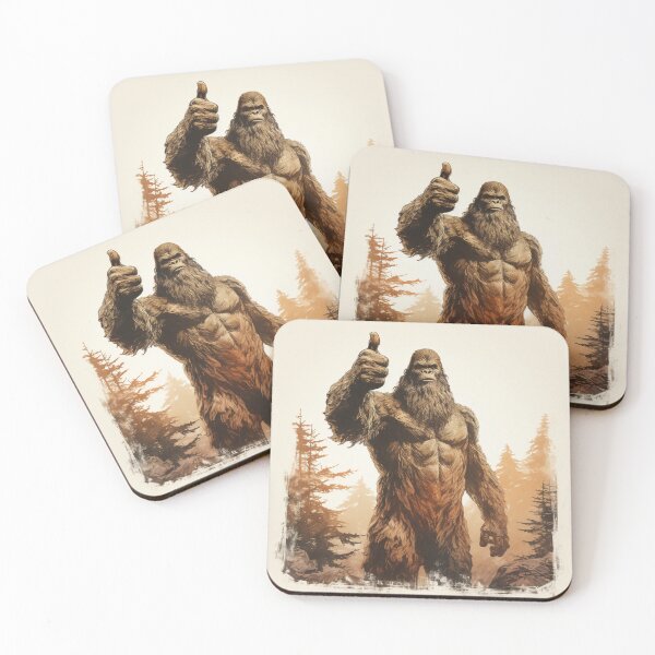 Item preview, Vintage Bigfoot Sasquatch Yowie designed and sold by Nightarcade.