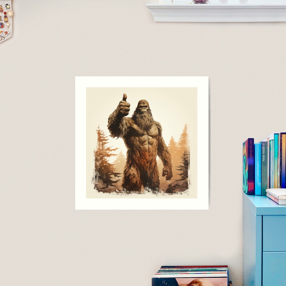 Vintage Bigfoot Sasquatch Yowie