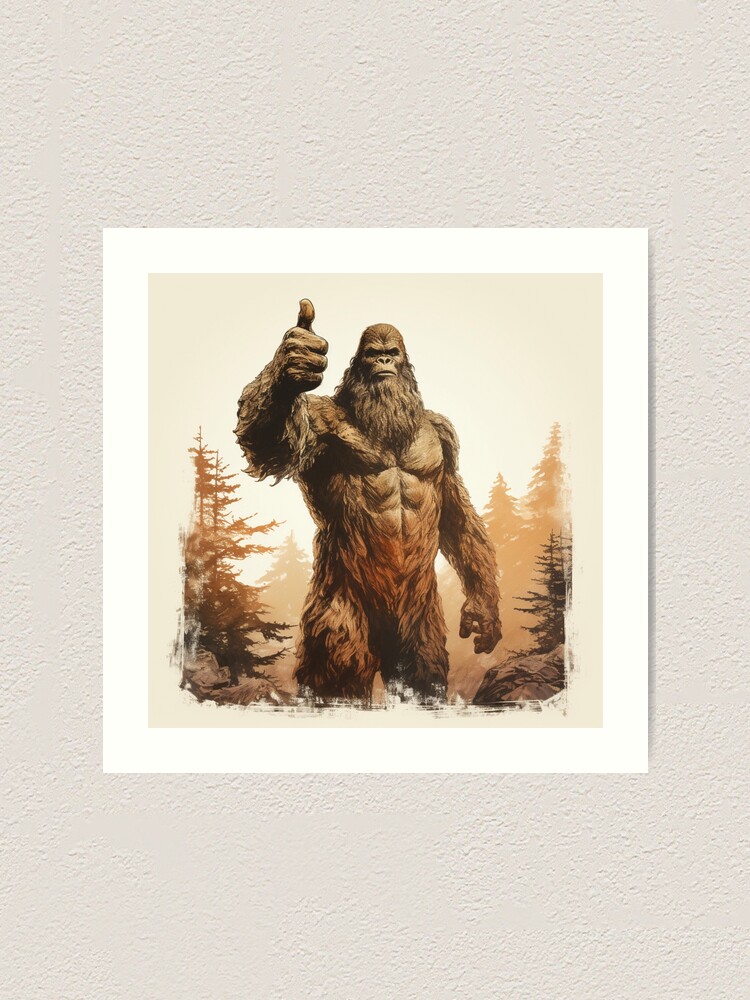 Vintage Bigfoot Sasquatch Yowie
