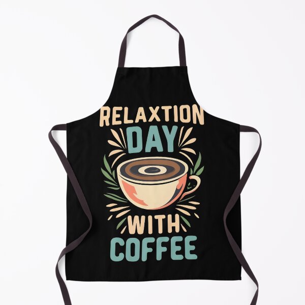 Item preview, Enjoy a Serene 'Relaxation Day with Coffee', Vintage coffee design, Coffee lover's gift. designed and sold by im9creative.