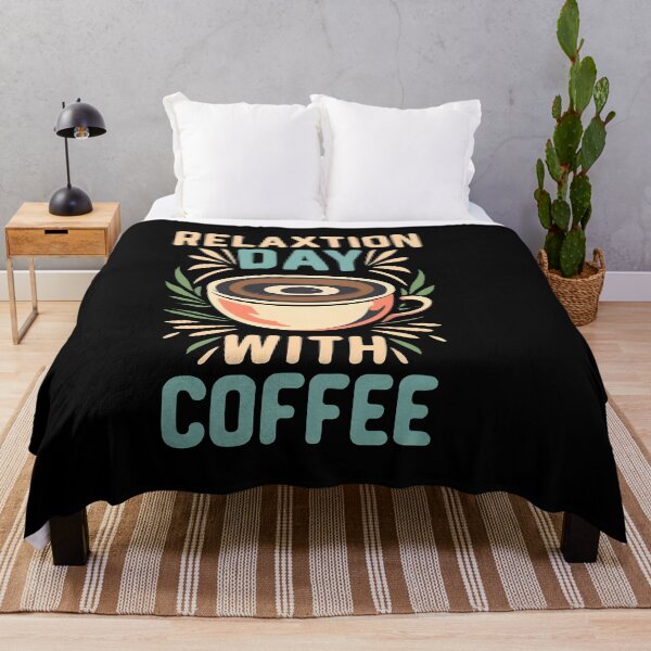 Item preview, Enjoy a Serene 'Relaxation Day with Coffee', Vintage coffee design, Coffee lover's gift. designed and sold by im9creative.