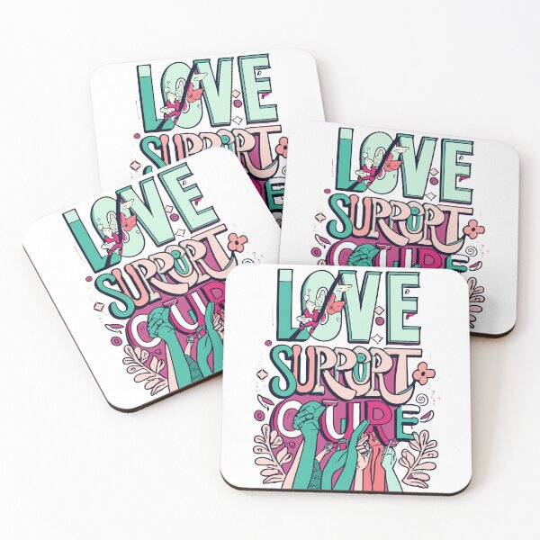Item preview, Showing Love, Support and Cure for Breast Cancer designed and sold by thespecialtyhub.