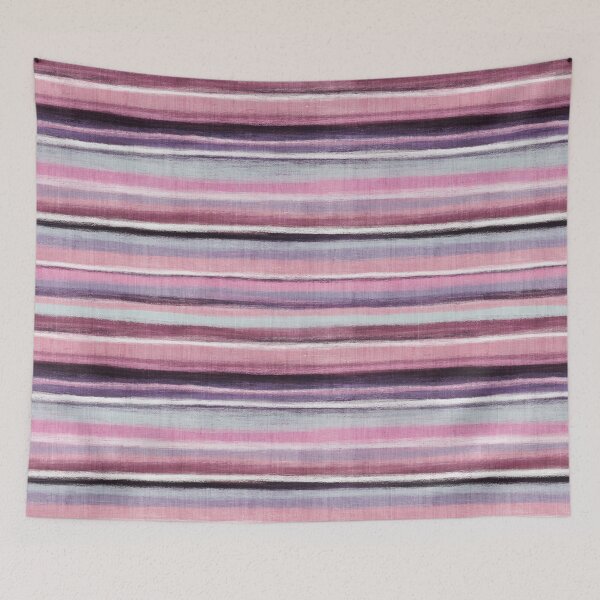 Item preview, Pink Purple Plum Rustic Textured Stripes designed and sold by micklyn.