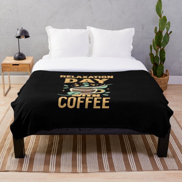 Artikelvorschau, Genießen Sie einen ruhigen „Entspannungstag mit Kaffee“, Vintage-Kaffeedesign, Geschenk für Kaffeeliebhaber. entworfen und verkauft von im9creative.