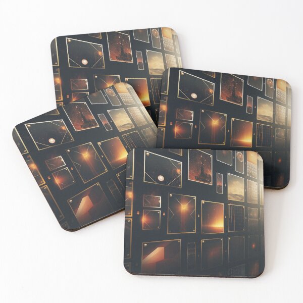 Item preview,  Intricate, multilayered geometric pattern designed and sold by Whimsicalhub.