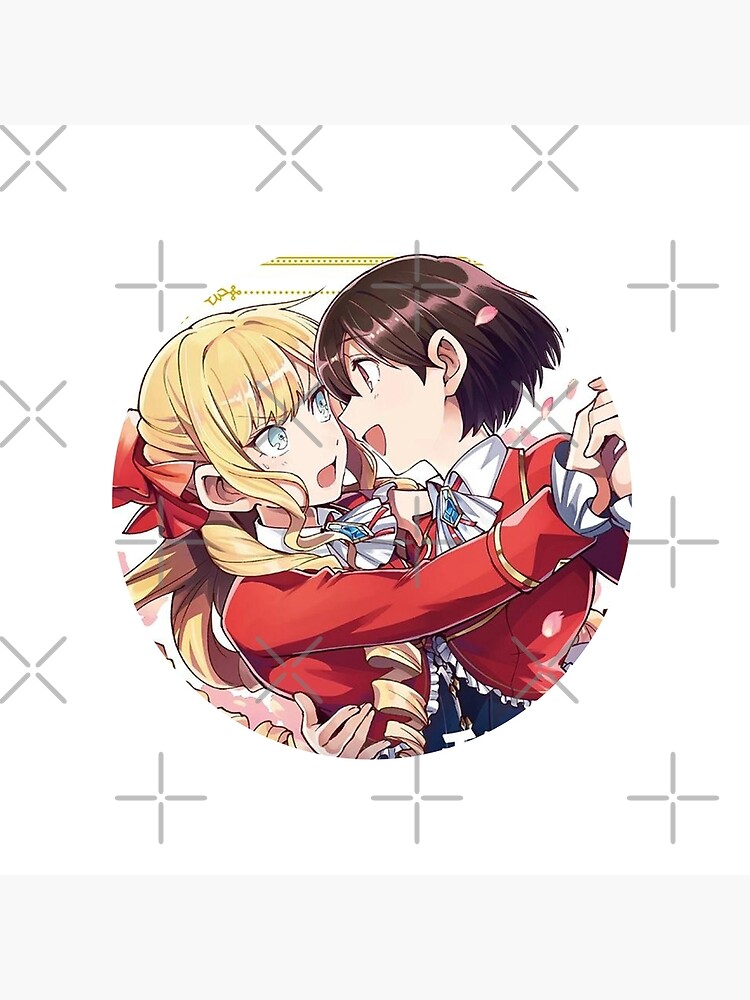 Rei x Claire, Watashi no Oshi wa Akuyaku Reijou, Yuri Anime, I'm In Love  with The Villainess Wataoshi Sticker for Sale by Everyday Inspiration