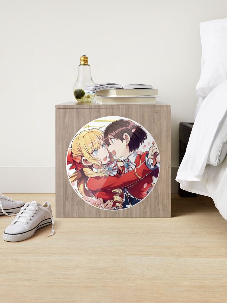 Rei x Claire, Watashi no Oshi wa Akuyaku Reijou, Yuri Anime, I'm In Love  with The Villainess Wataoshi Sticker for Sale by Everyday Inspiration