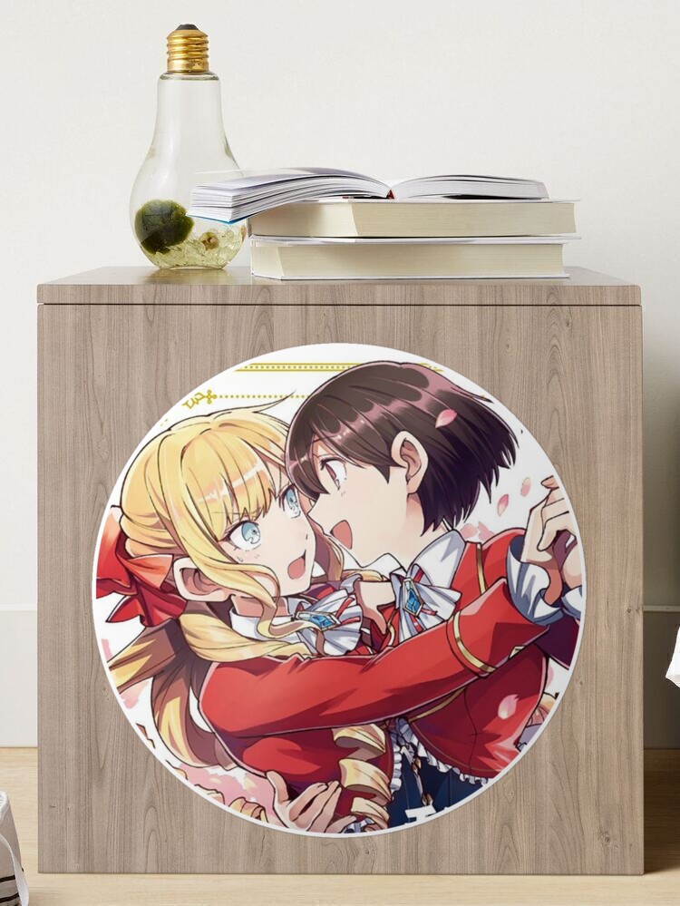 Rei x Claire, Watashi no Oshi wa Akuyaku Reijou, Yuri Anime, I'm In Love  with The Villainess Wataoshi Sticker for Sale by Everyday Inspiration