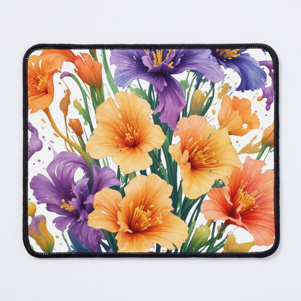 Item preview, Artistic image of beautiful colorful flower splashes. designed and sold by Natcharee.