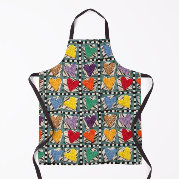 Item preview, Rainbow Hearts Akimbo designed and sold by prunellaparsnip.