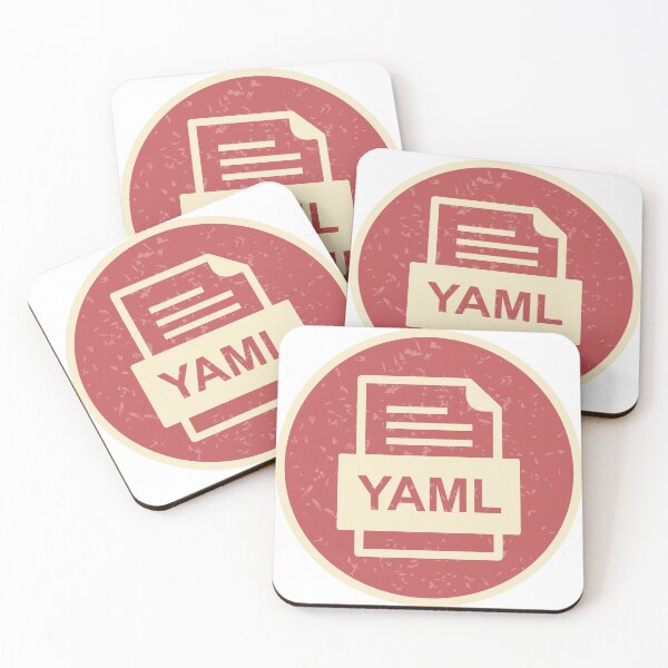 Item preview, YAML – Retro Badge in Gold and Yellow designed and sold by cookieandcode.