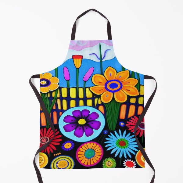 Item preview, Flower Garden - Child Art designed and sold by rowanlafolle.