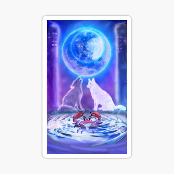 Moon Sticker