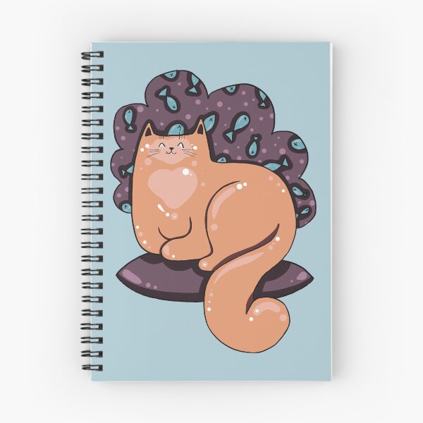Item preview, Dreaming Ginger Cat Print designed and sold by Julia Sol.