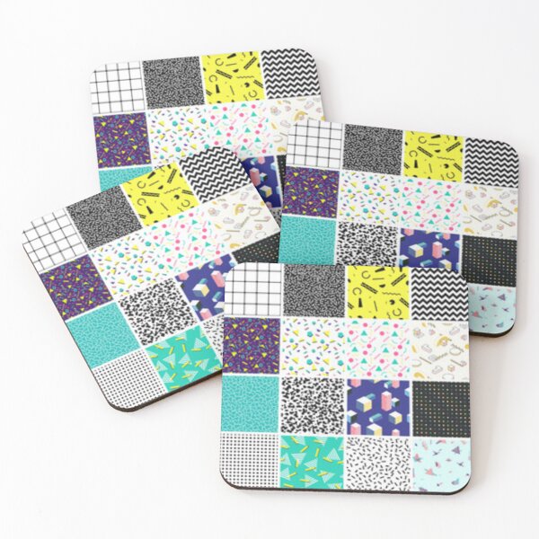 Item preview, Cute Block Pattern Latest Fashion Trends designed and sold by aqua1001.