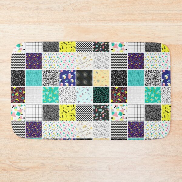 Item preview, Cute Block Pattern Latest Fashion Trends designed and sold by aqua1001.