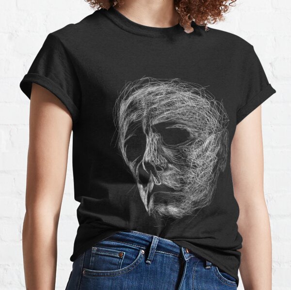 Item preview, Michael Myers Art Shirt, Michael Myers Homage Tshirt, Myers Thriller T-Shirt Friday the 13th Horror, Stranger Shirt, Halloween Shirt designed and sold by ShiloHall.