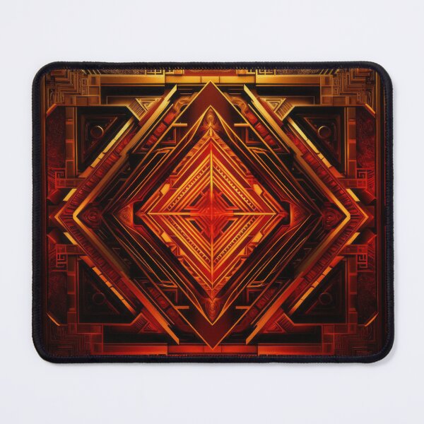 Item preview, Calligraphy of intricate, multilayered geometric pattern designed and sold by Whimsicalhub.