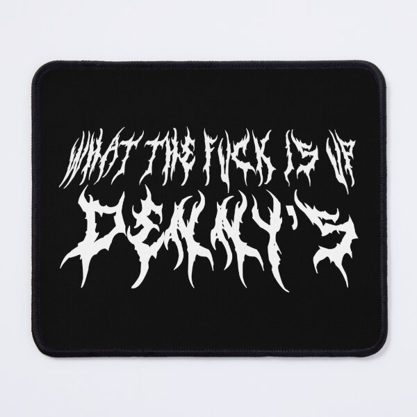 Item preview, What The F*** Is Up Dennys Metal Font  designed and sold by blueversion.