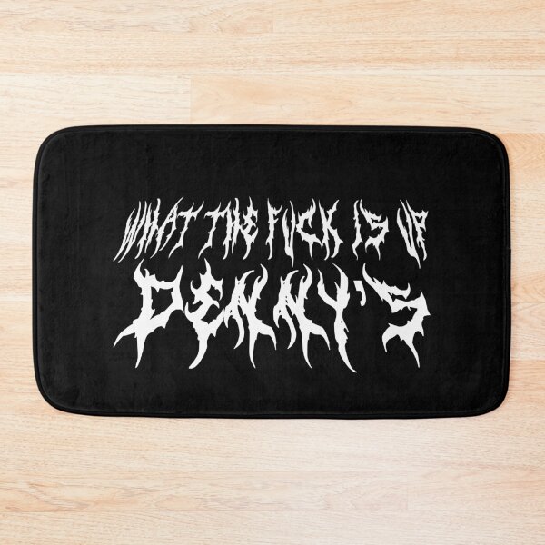Item preview, What The F*** Is Up Dennys Metal Font  designed and sold by blueversion.