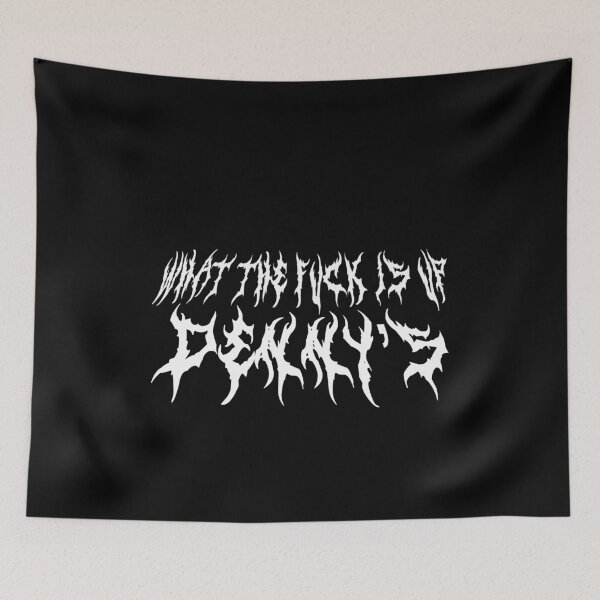 Item preview, What The F*** Is Up Dennys Metal Font  designed and sold by blueversion.