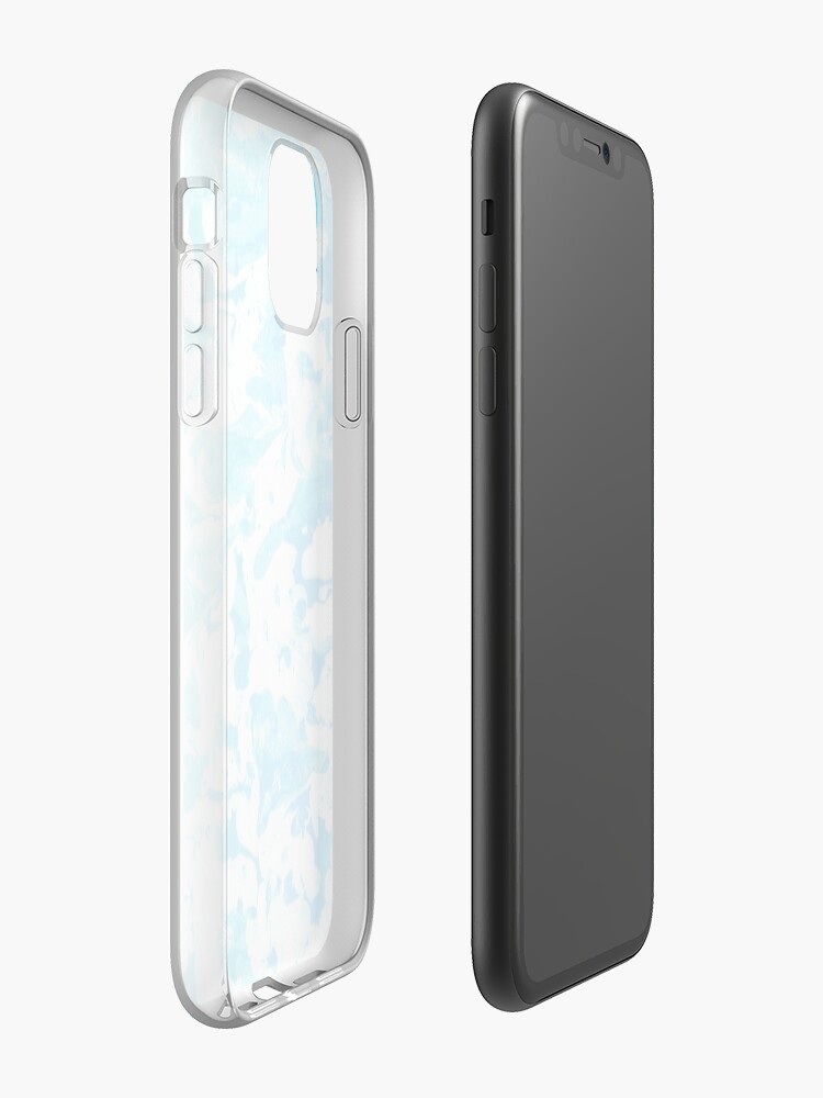 Coque iPhone « Conception Trippy Esthétique Bleu », par warddt